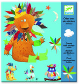 Sticker Activity Book - Create Animals