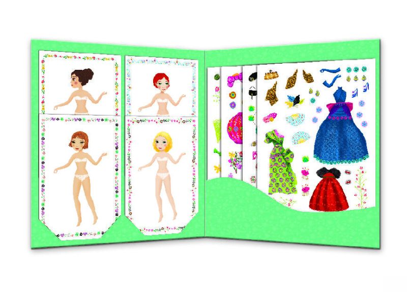 Paper Dolls Craft Kit - Massive Fashion