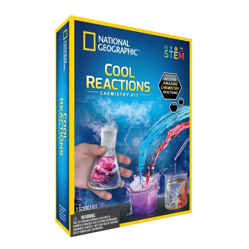 Cool Reactions Chemistry Kit - National Geographic - National Geographic