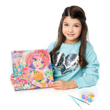 Paint-by-Number kit featuring vibrant marine life design on canvas, ideal for all skill levels and stress relief.