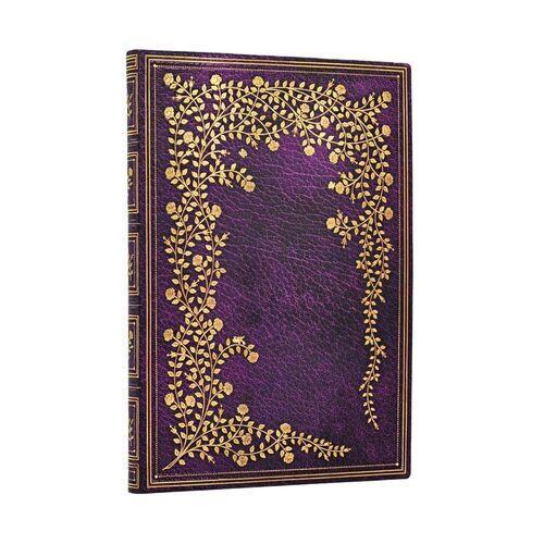 New York Rose Midi Lined Softcover Flexi Journal - Paperback