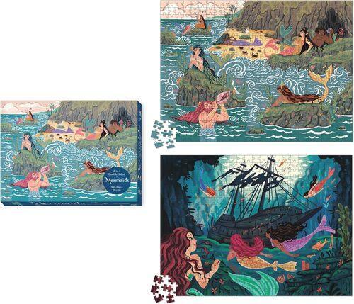 Mermaids 2 in 1 Double Sided 500 Piece Puzzle - by Running Press