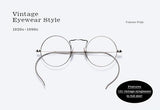 Vintage Eyewear Style 1920s to 1990s - by Takano Fujii - Paperback