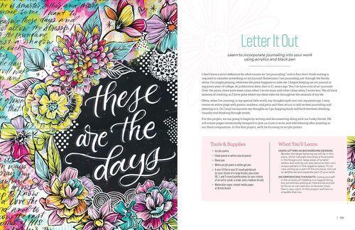 Funky Florals - by Megan Wells - Hardcover