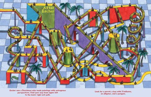 Maze Play - Children's Book - by Roxie Munro - Hardcover