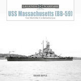USS Massachusetts BB59 - Military History Book - by David Doyle - Hardcover