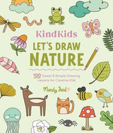 KindKids Lets Draw Nature - Nature Book - by Mandy Ford - Paperback
