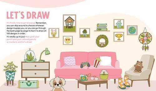 KindKids Lets Draw Cute Stuff - Children's Book - by Mandy Ford - Paperback