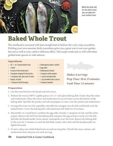 Essential Fish and Game Cookbook - by Scott Leysath - Paperback