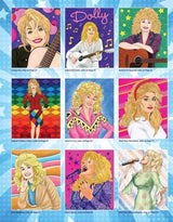 Ultimate Dolly Parton Queen of Country Coloring Book - by Ava Moore - Paperback