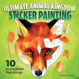 Ultimate Animal Kingdom Sticker Painting - Nature Book - by Michael O'Dell