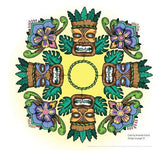 Tropical Island Mandalas Coloring Book - by Nanna Rosengren - Paperback