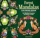 Forest Mandalas Coloring Book - by Nanna Rosengren - Paperback