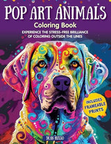 Pop Art Animals Coloring Book - by Dean Russo - Paperback