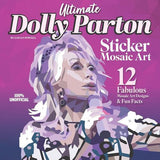 Ultimate Dolly Parton Sticker Mosaic Art - by Logan Powell - Paperback