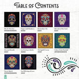 Ultimate Sugar Skulls Sticker Painting - Art Book - by Logan Powell - Paperback