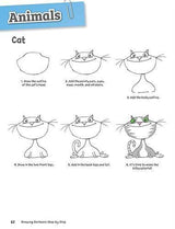 Drawing Cartoons Step By Step - Art Book - by Jerry King - Paperback