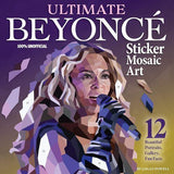 Ultimate Beyonce Sticker Mosaic Art - by Logan Powell - Paperback
