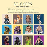 Ultimate Beyonce Sticker Mosaic Art - by Logan Powell - Paperback