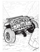 Amazing Adventures Jeep Coloring & Activity Book - by D L Miller - Paperback