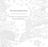 Spectacular Ocean Creatures Coloring Book - by Veronica Hue - Paperback
