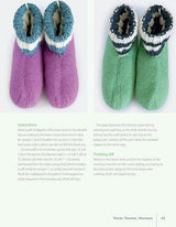 Knitting and Felting Slippers - Craft Book - by Sabine Abel - Paperback