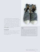 Knitting and Felting Slippers - Craft Book - by Sabine Abel - Paperback