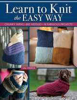 Learn to Knit the Easy Way - Craft Book - by Val Pierce - Paperback