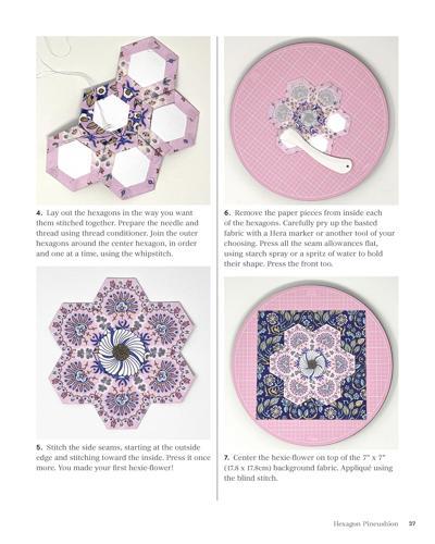 Pieced Kaleidoscope Quilt Blocks - Craft Book - by Lydia Cheney - Paperback