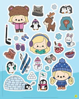 Chibi Fun Activity and Sticker Book - by Dani Banani - Paperback