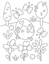 Sweet Easter Coloring Book - Paperback