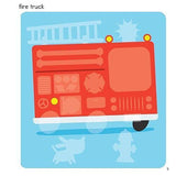 First Fun Sticker Painting Trucks and Tractors - Art Book - by Edward Miller