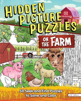 Hidden Picture Puzzles on the Farm - Children's Book - by Liz Ball - Paperback