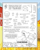 Hidden Picture Puzzles on the Farm - Children's Book - by Liz Ball - Paperback