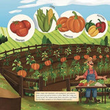 Discovering the Busy Life on the Farm - Children's Board Book - by TJ McAllister