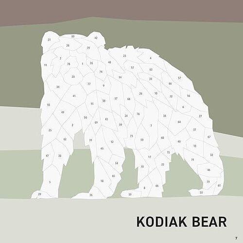 My Sticker Paintings Bears - Children's Book - by Logan Powell - Paperback
