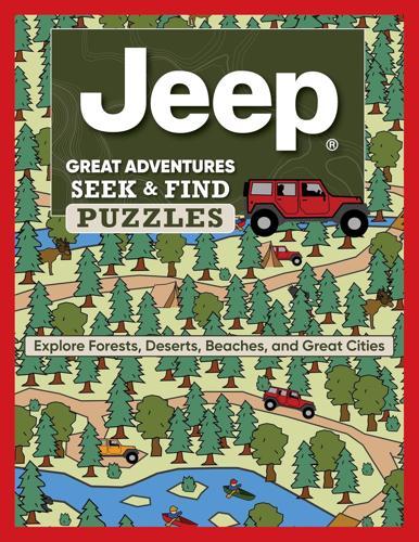 Jeep Great Adventures Seek and Find Puzzles - by D L Miller - Paperback
