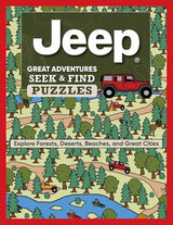 Jeep Great Adventures Seek and Find Puzzles - by D L Miller - Paperback