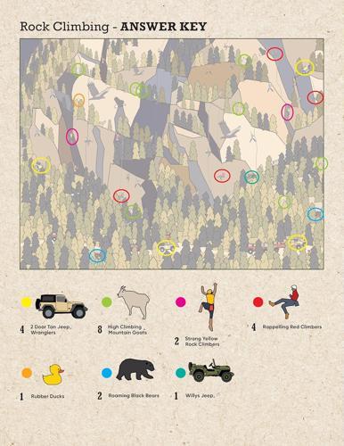 Jeep Great Adventures Seek and Find Puzzles - by D L Miller - Paperback