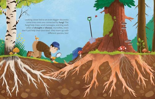 Can Trees Talk to Each Other - Children's Book - by Olivia Watson - Hardcover