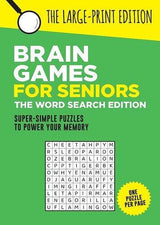 Brain Games for Seniors The Word Search Edition - by Summersdale Publishers