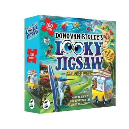 Looky Jigsaw Seaside Silliness - Jigsaw Puzzle - by Donovan Bixley