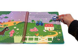 Farm Silicone Sticker Book - by Buddy and Barney - Hardcover