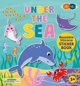 Under the Sea Silicone Sticker Book - by Buddy and Barney - Hardcover