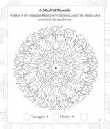 Large Print Brain Game Puzzles Calm - Paperback