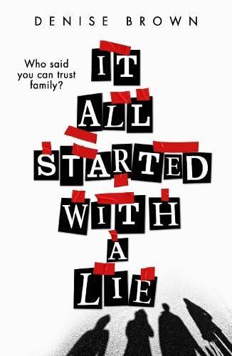 It All Started With A Lie - by Denise Brown - Paperback