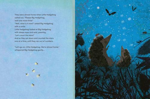 Big Hedgehog and Little Hedgehog Take an Evening Stroll (PB) - Paperback