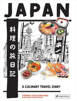 Japan A Culinary Travel Diary - by Clemence Leleu - Paperback