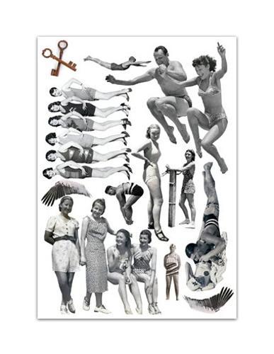Image Treasure for Collage Artists - Art Book - by Adriana Bermudez