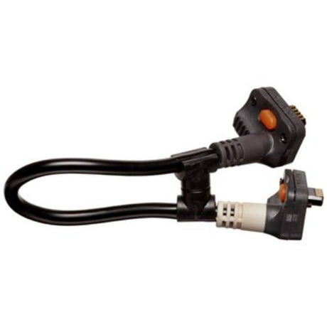 Mitutoyo U-Wave Cable CP Caliper Type with waterproof connector, 160mm length for wireless measurement data transmission.